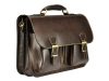 Gregorio 858 fekete férfi bőr aktatáska 40 x 28.5 x 14 cm