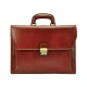 Gregorio 819-1 konyak uniszex bőr aktatáska 38 x 28 x 9 cm
