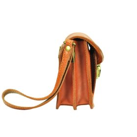 Gregorio 212 barna férfi bőr autós táska 24 x 14 x 7 cm