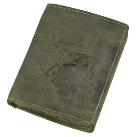 Greenburry bőr pénztárca szarvas mintával