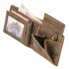 Greenburry szarvas mintás vadász bőr pénztárca