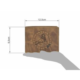 Greenburry oroszlán horoszkóp bőr pénztárca