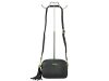 Pierre Cardin FRZ 1501 fekete női bőr váltáska, oldaltáska, crossbody 21 x 16 x 8 cm