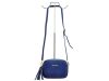 Pierre Cardin FRZ 1501 navy női bőr válltáska, oldaltáska, crossbody 21 x 16 x 8 cm