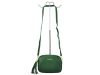 Pierre Cardin FRZ 1501 zöld női bőr válltáska, oldaltáska, crossbody 21 x 16 x 8 cm