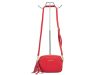 Pierre Cardin FRZ 1501 zöld női bőr válltáska, oldaltáska, crossbody 21 x 16 x 8 cm