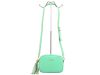 Pierre Cardin FRZ 1501 zöld női bőr válltáska, oldaltáska, crossbody 21 x 16 x 8 cm