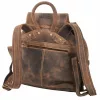 Greenburry vintage bőr koptatott hatású hátizsák