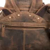 Greenburry vintage bőr koptatott hatású hátizsák
