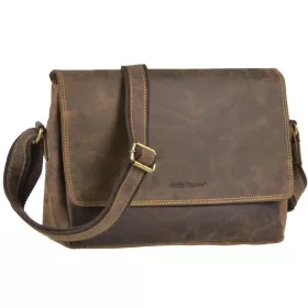 Greenburry bőr oldaltáska 33 x 25 cm