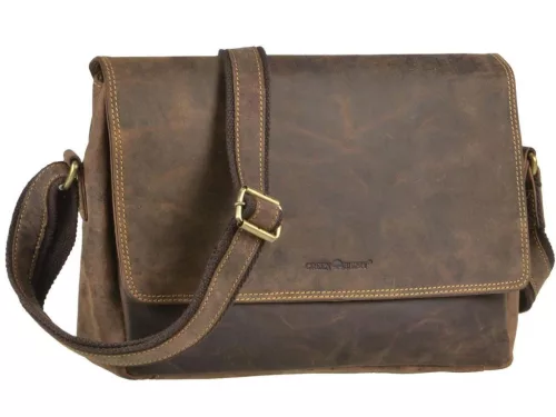 Greenburry bőr oldaltáska 33 x 25 cm