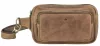 Greenburry pull-up, antik hatású barna bőr övtáska