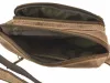 Greenburry pull-up, antik hatású barna bőr övtáska