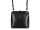 Barberinis fekete női bőr válltáska, crossbody 17 x 16 x 8.5 cm