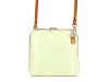 Barberinis fekete női bőr válltáska, crossbody 17 x 16 x 8.5 cm