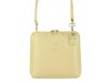 Barberinis fekete női bőr válltáska, crossbody 17 x 16 x 8.5 cm