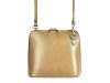 Barberinis fekete női bőr válltáska, crossbody 17 x 16 x 8.5 cm