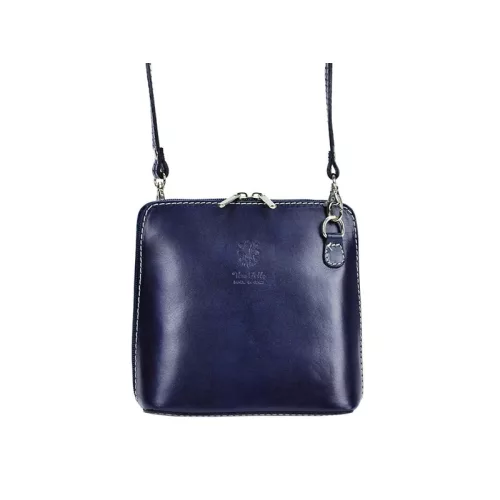 Barberinis 1702 navy női bőr válltáska, oldaltáska 17 x 16 x 8.5 cm