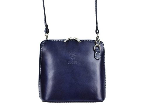 Barberinis 1702 navy női bőr válltáska, oldaltáska 17 x 16 x 8.5 cm
