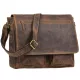 Greenburry férfi bőr oldaltáska, 25 x 27 cm