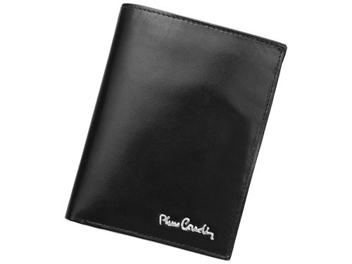 Pierre Cardin YS520.1 331 RFID fekete férfi valódi bőr pénztárca 10 x 13 x 2.5 cm