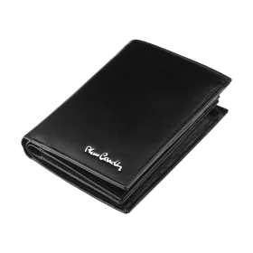   Pierre Cardin YS520.1 331 RFID fekete férfi valódi bőr pénztárca 10 x 13 x 2.5 cm