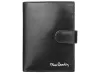 Pierre Cardin YS520.1 331A RFID fekete férfi bőr pénztárca 10 x 13 x 2.5 cm 