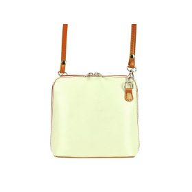   Barberinis 1702 fekete-piros női bőr válltáska, oldaltáska 17 x 16 x 8.5 cm