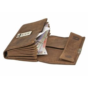 Greenburry uniszex bőr pincér pénztárca, brifkó