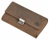 Greenburry uniszex bőr pincér pénztárca, brifkó