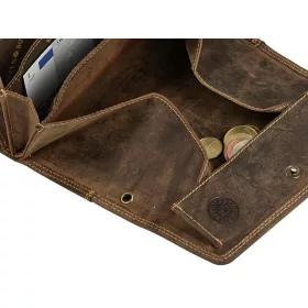   Greenburry uniszex bőr brifkó, pincér pénztárca, extra erős