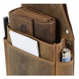 Greenburry professzionális bőr brifkó tartó