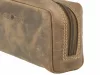 Greenburry barna bőr tolltartó, kozmetikai táska