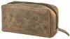 Greenburry barna bőr tolltartó, kozmetikai táska