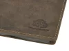 Greenburry barna bőr kártyatartó, irattartó 12 x 9 cm