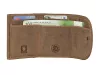 Greenburry uniszex bőr íves mini pénztárca