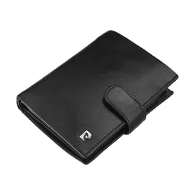   Pierre Cardin SAHARA TILAK03 331A fekete férfi valódi bőr pénztárca 10.5 x 12.7 x 2.8 cm