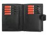 Pierre Cardin SAHARA TILAK03 331A fekete férfi valódi bőr pénztárca 10.5 x 12.7 x 2.8 cm