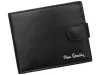 Pierre Cardin TILAK06 324A RFID fekete férfi bőr pénztárca 12 x 9.5 x 2.5 cm