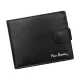 Pierre Cardin TILAK06 324A RFID fekete férfi bőr pénztárca 12 x 9.5 x 2.5 cm