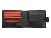 Pierre Cardin TILAK06 324A RFID fekete férfi bőr pénztárca 12 x 9.5 x 2.5 cm
