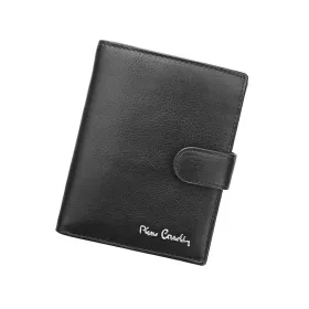   Pierre Cardin TILAK06 331A RFID fekete férfi bőr pénztárca 10 x 13 x 2.5 cm