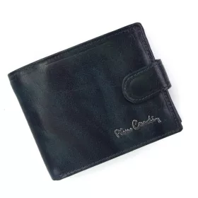   Pierre Cardin FOSSIL TILAK12 323A RFID kék férfi bőr pénztárca 11 x 8 x 2 cm