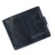 Pierre Cardin FOSSIL TILAK12 323A RFID kék férfi bőr pénztárca 11 x 8 x 2 cm
