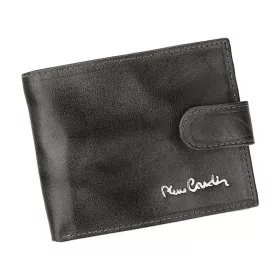  Pierre Cardin FOSSIL TILAK12 323A RFID szürke férfi bőr pénztárca 11 x 8 x 2 cm