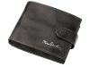 Pierre Cardin FOSSIL TILAK12 323A RFID szürke férfi bőr pénztárca 11 x 8 x 2 cm
