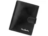 Pierre Cardin FOSSIL TILAK12 331A RFID fekete férfi bőr pénztárca 10.5 x 12.7 x 2.8 cm 