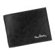 Pierre Cardin FOSSIL TILAK12 8806 RFID fekete férfi bőr pénztárca 9.5 x 2 cm