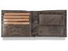 Pierre Cardin FOSSIL TILAK12 8824 RFID szürke férfi bőr pénztárca 11 x 9 x 2 cm