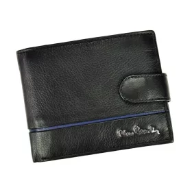   Pierre Cardin SAHARA TILAK15 324A fekete férfi bőr pénztárca 12,5 x 9,8 cm